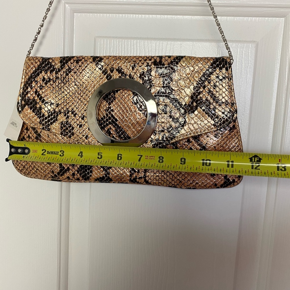 Y2K NWT Fashion Snake Print Should Bag Purse - Picture 7 of 7